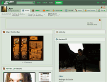 Tablet Screenshot of ckav.deviantart.com