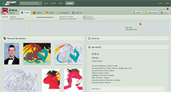 Desktop Screenshot of d-m-a.deviantart.com