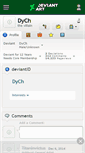 Mobile Screenshot of dych.deviantart.com