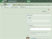 Tablet Screenshot of dych.deviantart.com