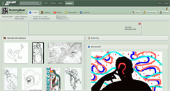 Desktop Screenshot of nummybear.deviantart.com