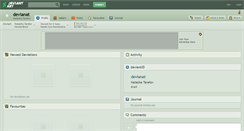 Desktop Screenshot of devianat.deviantart.com