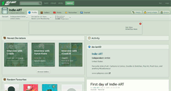 Desktop Screenshot of indie-art.deviantart.com