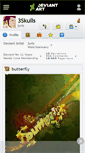 Mobile Screenshot of 3skulls.deviantart.com