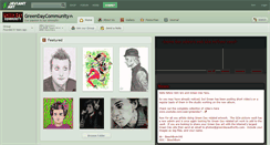 Desktop Screenshot of greendaycommunity.deviantart.com