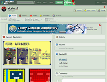 Tablet Screenshot of alcatraz5.deviantart.com