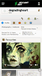 Mobile Screenshot of degradingheart.deviantart.com