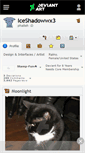 Mobile Screenshot of iceshadowwx3.deviantart.com