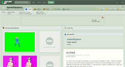Desktop Screenshot of maximilianjenus.deviantart.com