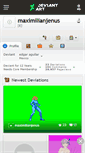 Mobile Screenshot of maximilianjenus.deviantart.com