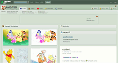 Desktop Screenshot of poohwinnie.deviantart.com