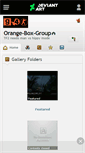 Mobile Screenshot of orange-box-group.deviantart.com
