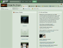 Tablet Screenshot of orange-box-group.deviantart.com