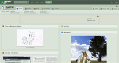 Desktop Screenshot of larairah.deviantart.com