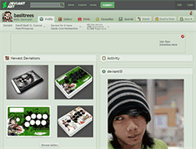 Tablet Screenshot of basiltrees.deviantart.com