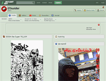 Tablet Screenshot of gtasoldier.deviantart.com