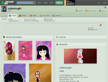 Tablet Screenshot of cullenluvgirl.deviantart.com