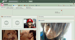 Desktop Screenshot of g-as-p.deviantart.com