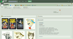 Desktop Screenshot of canaara.deviantart.com