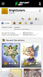 Mobile Screenshot of brightsolaris.deviantart.com