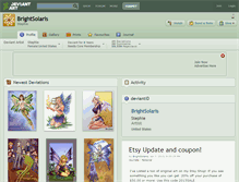 Tablet Screenshot of brightsolaris.deviantart.com