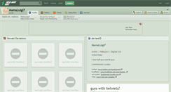 Desktop Screenshot of mamaluigi7.deviantart.com