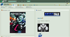 Desktop Screenshot of meta-kaz.deviantart.com