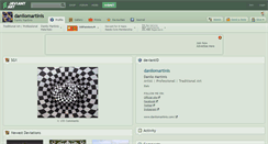 Desktop Screenshot of danilomartinis.deviantart.com