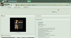 Desktop Screenshot of crazyyoda.deviantart.com