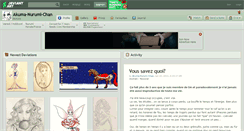 Desktop Screenshot of akuma-nurumi-chan.deviantart.com