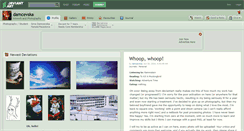Desktop Screenshot of damcevska.deviantart.com