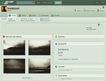 Tablet Screenshot of burakuzun.deviantart.com