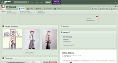 Desktop Screenshot of lv-wireplz.deviantart.com