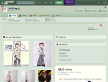 Tablet Screenshot of lv-wireplz.deviantart.com