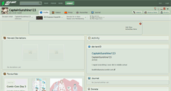 Desktop Screenshot of captainsunshine123.deviantart.com