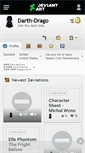 Mobile Screenshot of darth-drago.deviantart.com