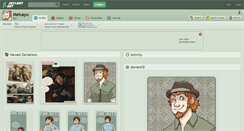 Desktop Screenshot of melcayu.deviantart.com