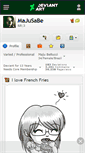 Mobile Screenshot of majusabe.deviantart.com