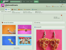 Tablet Screenshot of littlesweetdreams.deviantart.com