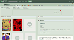 Desktop Screenshot of meeah535.deviantart.com