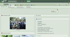 Desktop Screenshot of crynolyn.deviantart.com
