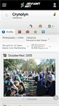Mobile Screenshot of crynolyn.deviantart.com