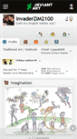 Mobile Screenshot of invaderzim2100.deviantart.com