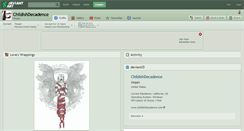 Desktop Screenshot of childishdecadence.deviantart.com