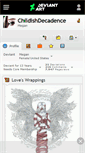 Mobile Screenshot of childishdecadence.deviantart.com