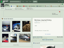Tablet Screenshot of driftas.deviantart.com