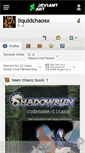 Mobile Screenshot of liquidchaosx.deviantart.com