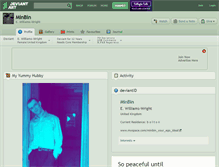 Tablet Screenshot of minbin.deviantart.com