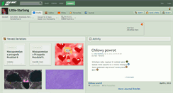 Desktop Screenshot of little-starsong.deviantart.com