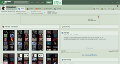 Desktop Screenshot of moosecall.deviantart.com